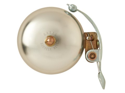 Dzwonek rowerowy BASIL PORTLAND BELL BRASS 55mm, klasyczny, alu natural (NEW) Dzwonek rowerowy BASIL PORTLAND BELL BRASS 55mm, klasyczny, alu natural (NEW)