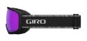 Gogle zimowe GIRO MILLIE BLACK & WHITE CHUTE (szyba VIVID PINK 00% S2) (NEW 2024/2025)