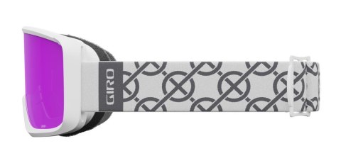 Gogle zimowe GIRO SAGEN WHITE MONOGRAM (szyba AMBER PINK 19-42% S2) (NEW 2024/2025) Gogle zimowe GIRO SAGEN WHITE MONOGRAM (szyba AMBER PINK 19-42% S2) (NEW 2024/2025)