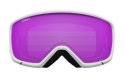 Gogle zimowe juniorskie GIRO STOMP WHITEWORDMARK (szyba AMBER PINK 19-42% S2) (NEW 2024/2025)
