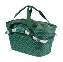 Kosz na bagażnik BASIL FLAIR CARRY ALL REAR BASKET, MIK z adapterem do mocowania (ready to go), 22L, Wodoodporna, Green (NEW 202