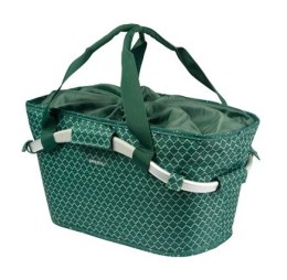 Kosz na bagażnik BASIL FLAIR CARRY ALL REAR BASKET, MIK z adapterem do mocowania (ready to go), 22L, Wodoodporna, Green (NEW 202