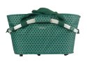 Kosz na bagażnik BASIL FLAIR CARRY ALL REAR BASKET, MIK z adapterem do mocowania (ready to go), 22L, Wodoodporna, Green (NEW 202