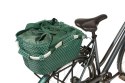 Kosz na bagażnik BASIL FLAIR CARRY ALL REAR BASKET, MIK z adapterem do mocowania (ready to go), 22L, Wodoodporna, Green (NEW 202