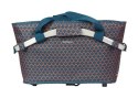 Kosz na bagażnik BASIL FLAIR CARRY ALL REAR BASKET, MIK z adapterem do mocowania (ready to go), 22L, Wodoodporna, Navy (NEW 2025