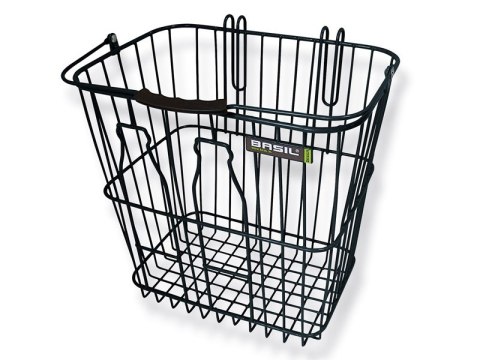 Kosz na tylny bagażnik BASIL BOTTLE BASKET stalowy czarny (NEW) Kosz na tylny bagażnik BASIL BOTTLE BASKET stalowy czarny (NEW)