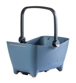 Kosz na tylny bagażnik BASIL BUDDY DOG BICYCLE BASKET REAR MIK, MIK system (ready to go) plastik, poduszka, faded denim (NEW)