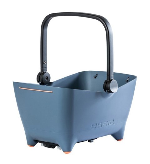 Kosz na tylny bagażnik BASIL BUDDY DOG BICYCLE BASKET REAR MIK, MIK system (ready to go) plastik, poduszka, faded denim (NEW) Kosz na tylny bagażnik BASIL BUDDY DOG BICYCLE BASKET REAR MIK, MIK system (ready to go) plastik, poduszka, faded denim (NEW)