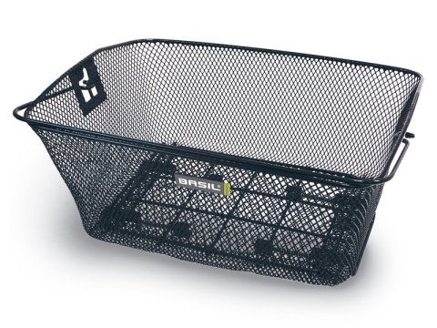 Kosz na tylny bagażnik BASIL COMO BASCO SYSTEM stalowy czarny (NEW) Kosz na tylny bagażnik BASIL COMO BASCO SYSTEM stalowy czarny (NEW)
