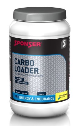 Napój SPONSER CARBO LOADER cytrynowo-pomarańczowy pudełko 15 szt x 75g (NEW).