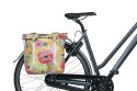 Sakwa podwójna na bagażnik BASIL BLOOM FIELD DOUBLE PANNIER BAG 28-35L, Universal Bridge System, honey yellow (NEW)