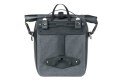 Sakwa pojedyncza BASIL NAVIGATOR STORM SINGLE PANNIER BAG MIK SIDE M 12-15 L, MIK System (ready to go) wodoodporna grey black (