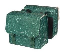 Sakwy BASIL FLAIR DOUBLE BICYCLE BAG, HOOK-ON, 35L, Wodoodporna, Green (NEW 2025)