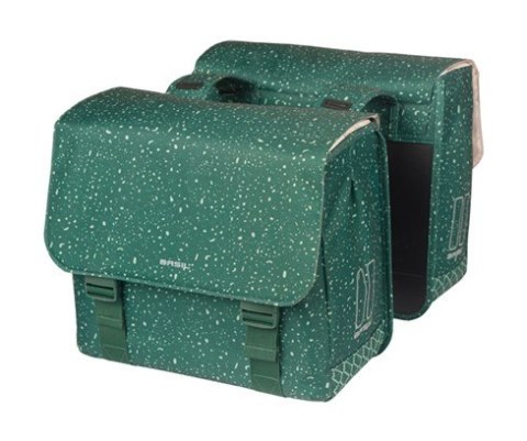 Sakwy BASIL FLAIR DOUBLE BICYCLE BAG, HOOK-ON, 35L, Wodoodporna, Green (NEW 2025) Sakwy BASIL FLAIR DOUBLE BICYCLE BAG, HOOK-ON, 35L, Wodoodporna, Green (NEW 2025)