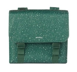 Sakwy BASIL FLAIR DOUBLE BICYCLE BAG, HOOK-ON, 35L, Wodoodporna, Green (NEW 2025)