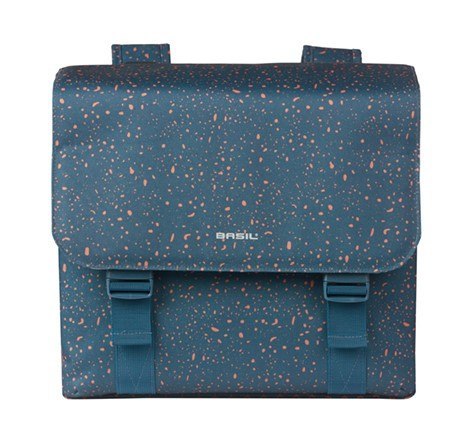 Sakwy BASIL FLAIR DOUBLE BICYCLE BAG, HOOK-ON, 35L, Wodoodporna, Navy (NEW 2025) Sakwy BASIL FLAIR DOUBLE BICYCLE BAG, HOOK-ON, 35L, Wodoodporna, Navy (NEW 2025)