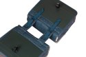 Sakwy BASIL FLAIR DOUBLE BICYCLE BAG, HOOK-ON, 35L, Wodoodporna, Navy (NEW 2025)