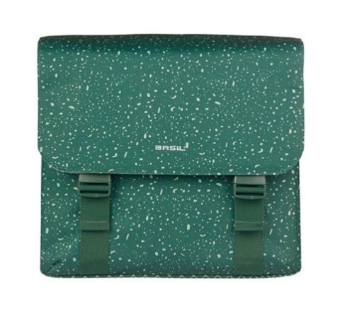 Sakwy BASIL FLAIR DOUBLE BICYCLE BAG, MIK z adapterem do mocowania (ready to go), 35L, Wodoodporna, Green (NEW 2025) Sakwy BASIL FLAIR DOUBLE BICYCLE BAG, MIK z adapterem do mocowania (ready to go), 35L, Wodoodporna, Green (NEW 2025)