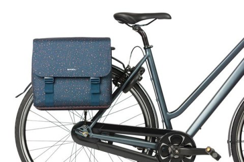Sakwy BASIL FLAIR DOUBLE BICYCLE BAG, MIK z adapterem do mocowania (ready to go), 35L, Wodoodporna, Navy (NEW 2025) Sakwy BASIL FLAIR DOUBLE BICYCLE BAG, MIK z adapterem do mocowania (ready to go), 35L, Wodoodporna, Navy (NEW 2025)