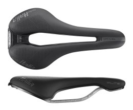 Siodło SELLE ITALIA FLITE BOOST GRAVEL TI316 SUPERFLOW S (id match S3), 228g, Czarne (NEW 2025)