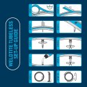 Taśma do obręczy WELDTITE TUBELESS RIM TAPE - MTB, 24mm x 10m (NEW)