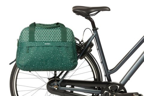 Torba BASIL FLAIR CARRY ALL BICYCLE BAG, HOOK-ON, 18L, Wodoodporna, Green (NEW 2025) Torba BASIL FLAIR CARRY ALL BICYCLE BAG, HOOK-ON, 18L, Wodoodporna, Green (NEW 2025)