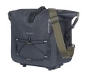 Torba na bagażnik BASIL NAVIGATOR STORM, MIK z adapterem do mocowania (ready to go), 13L, Wodoodporna, Czarna (NEW 2025)