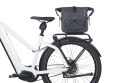 Torba na bagażnik BASIL NAVIGATOR STORM, MIK z adapterem do mocowania (ready to go), 13L, Wodoodporna, Czarna (NEW 2025)