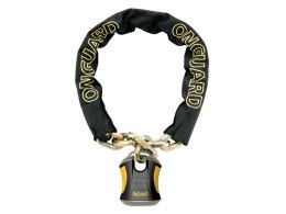 Zapięcie rowerowe ONGUARD BEAST 8017 ŁAŃCUCH 110cm*12mm - 5 x Klucze z kodem + KŁÓDKA (NEW)