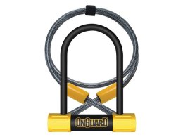 Zapięcie rowerowe ONGUARD Bulldog Mini DT 8015 U-LOCK - 13mm 90mm 140mm - 5 x Klucze z kodem + linka 10mm 120cm (NEW)