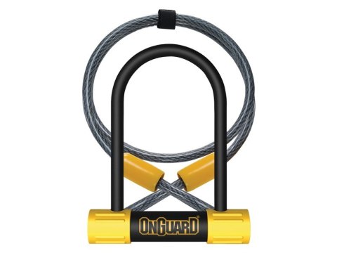 Zapięcie rowerowe ONGUARD Bulldog Mini DT 8015 U-LOCK - 13mm 90mm 140mm - 5 x Klucze z kodem + linka 10mm 120cm (NEW) Zapięcie rowerowe ONGUARD Bulldog Mini DT 8015 U-LOCK - 13mm 90mm 140mm - 5 x Klucze z kodem + linka 10mm 120cm (NEW)