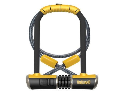 Zapięcie rowerowe ONGUARD Combo DT 8012C U-LOCK - 13mm 115mm 230mm - SZYFR+ linka 10mm 120cm (NEW)