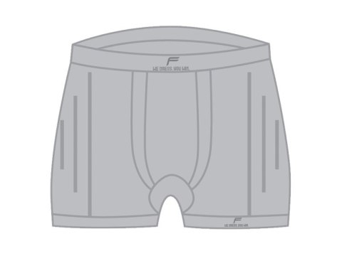 Boxerki męskie FUSE STAYCOOL Megalight 140 / XL srebrne (WYPRZEDAŻ -60%) Boxerki męskie FUSE STAYCOOL Megalight 140 / XL srebrne (WYPRZEDAŻ -60%)