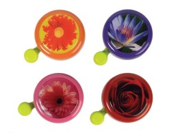 Dzwonek rowerowy WIDEK FLOWER mix kolorów pudełko 12szt. (NEW)