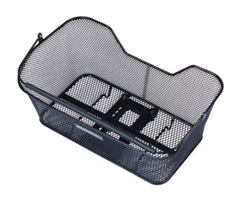 Kosz na bagażnik BASIL BASE XL REAR BASKET, MIK z adapterem do mocowania (ready to go), Stalowy, Black (Eco Bottom) (NEW 2025) Kosz na bagażnik BASIL BASE XL REAR BASKET, MIK z adapterem do mocowania (ready to go), Stalowy, Black (Eco Bottom) (NEW 2025)
