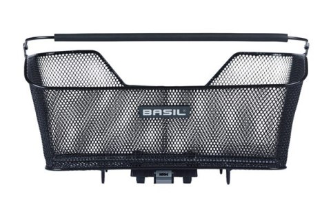 Kosz na bagażnik BASIL BASE XL REAR BASKET, MIK z adapterem do mocowania (ready to go), Stalowy, Black (Eco Bottom) (NEW 2025) Kosz na bagażnik BASIL BASE XL REAR BASKET, MIK z adapterem do mocowania (ready to go), Stalowy, Black (Eco Bottom) (NEW 2025)
