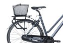 Kosz na bagażnik BASIL BASE XL REAR BASKET, MIK z adapterem do mocowania (ready to go), Stalowy, Black (Eco Bottom) (NEW 2025)