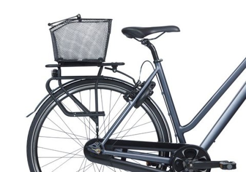 Kosz na bagażnik BASIL BASE XL REAR BASKET, MIK z adapterem do mocowania (ready to go), Stalowy, Black (Eco Bottom) (NEW 2025) Kosz na bagażnik BASIL BASE XL REAR BASKET, MIK z adapterem do mocowania (ready to go), Stalowy, Black (Eco Bottom) (NEW 2025)