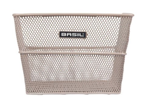 Kosz na bagażnik BASIL CENTO FLOWER REAR BASKET, Stalowy, Nude Metallic (NEW 2025) Kosz na bagażnik BASIL CENTO FLOWER REAR BASKET, Stalowy, Nude Metallic (NEW 2025)