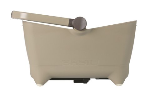 Kosz na tylny bagażnik BASIL BUDDY DOG BICYCLE BASKET REAR MIK, MIK system (ready to go) plastik, poduszka, biscotti brown (NEW Kosz na tylny bagażnik BASIL BUDDY DOG BICYCLE BASKET REAR MIK, MIK system (ready to go) plastik, poduszka, biscotti brown (NEW