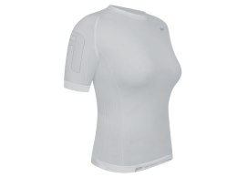 Koszulka damska FUSE ALLSEASON Megalight 200 T-Shirt / L biała (WYPRZEDAŻ -60%)