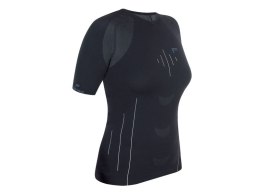 Koszulka damska FUSE STAYCOOL Megalight 140 T-Shirt / M czarna (WYPRZEDAŻ -60%)