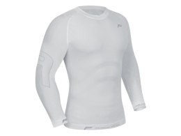 Koszulka męska FUSE ALLSEASON Megalight 200 długi rękaw / XL biała (WYPRZEDAŻ -60%)