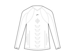 Koszulka męska FUSE ALLSEASON Megalight 200 długi rękaw / XL biała (WYPRZEDAŻ -60%)