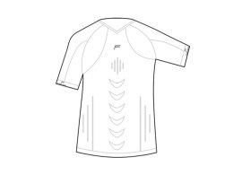 Koszulka męska FUSE STAYCOOL Megalight 140 T-Shirt / XXL biała (WYPRZEDAŻ -60%)