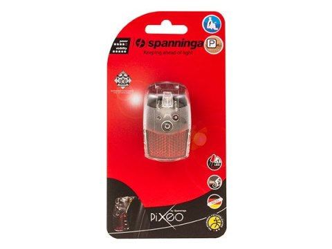 Lampka tylna na błotnik SPANNINGA PIXEO XDS pod dynamo (NEW) Lampka tylna na błotnik SPANNINGA PIXEO XDS pod dynamo (NEW)