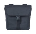 Sakwa miejska podwójna BASIL GO DOUBLE BAG 32L, Universal Bridge System, solid black (NEW 2025)