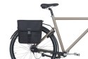 Sakwa miejska podwójna BASIL GO DOUBLE BAG 32L, Universal Bridge System, solid black (NEW 2025)