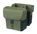 Sakwy BASIL GO DOUBLE BAG, UNIVERSAL BRIDGE, 32L, Dark Green (NEW 2025)