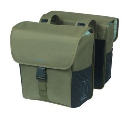 Sakwy BASIL GO DOUBLE BAG, UNIVERSAL BRIDGE, 32L, Dark Green (NEW 2025)